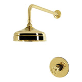 Wendell Knurled Single-Handle Pressure Balanced Shower Faucet