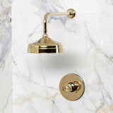 Levante Knurled Single-Handle Pressure Balanced Shower Faucet
