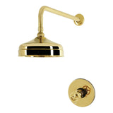 Levante Knurled Single-Handle Pressure Balanced Shower Faucet