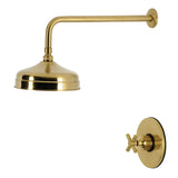 Convergent Knurled Single-Handle Pressure Balanced Shower Faucet