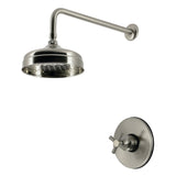 Convergent Knurled Single-Handle Pressure Balanced Shower Faucet