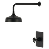 Wendell Knurled Single-Handle Pressure Balanced Shower Faucet