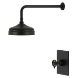 Wendell Knurled Single-Handle Pressure Balanced Shower Faucet