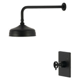 Levante Knurled Single-Handle Pressure Balanced Shower Faucet