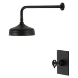Levante Knurled Single-Handle Pressure Balanced Shower Faucet