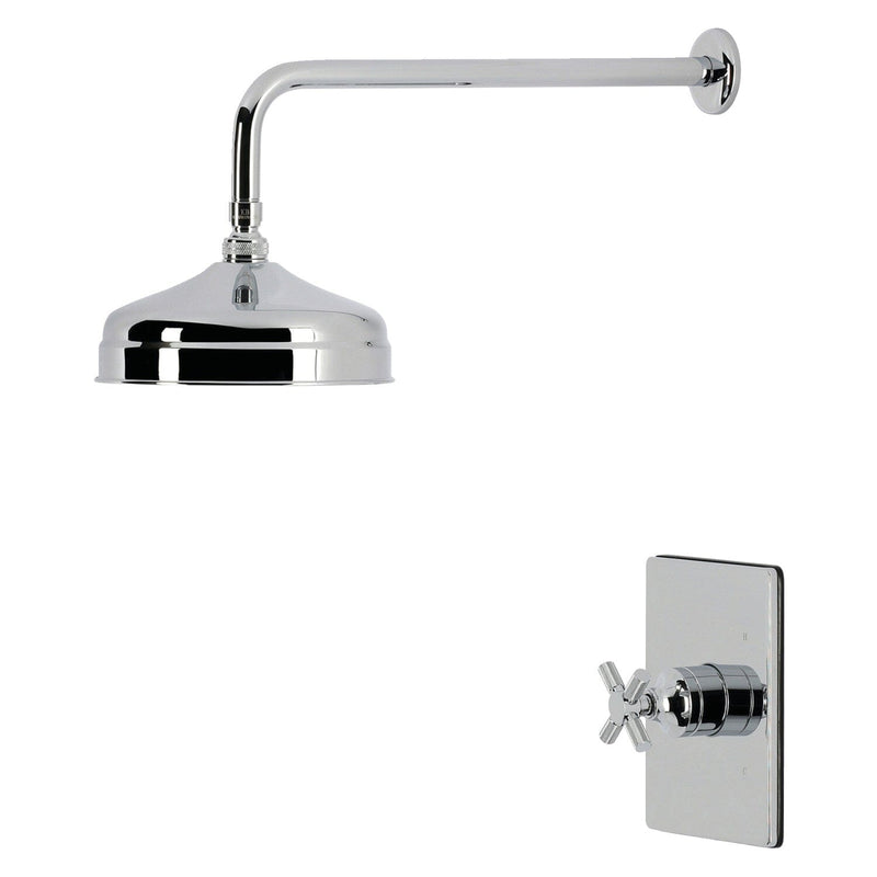 Convergent Knurled Single-Handle Pressure Balanced Shower Faucet