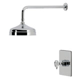 Wendell Knurled Single-Handle Pressure Balanced Shower Faucet