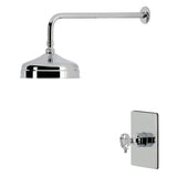 Wendell Knurled Single-Handle Pressure Balanced Shower Faucet