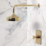 Convergent Knurled Single-Handle Pressure Balanced Shower Faucet