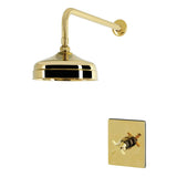 Convergent Knurled Single-Handle Pressure Balanced Shower Faucet