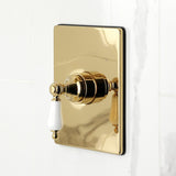 Demure Single-Handle Pressure Balanced Tub and Shower Faucet