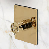 Wendell Knurled Single-Handle Pressure Balanced Tub and Shower Faucet