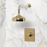 Wendell Knurled Single-Handle Pressure Balanced Shower Faucet