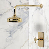 Wendell Knurled Single-Handle Pressure Balanced Shower Faucet
