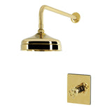 Wendell Knurled Single-Handle Pressure Balanced Shower Faucet