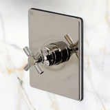 Convergent Knurled Single-Handle Pressure Balanced Shower Faucet