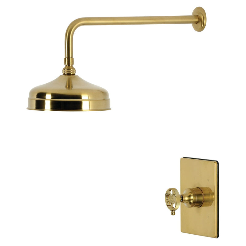 Wendell Knurled Single-Handle Pressure Balanced Shower Faucet