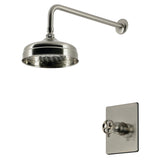 Wendell Knurled Single-Handle Pressure Balanced Shower Faucet