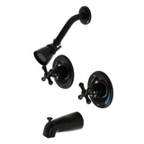 Vintage Double-Handle Pressure Balanced Tub and Shower Faucet
