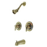 NuvoFusion Double-Handle Pressure Balanced Tub and Shower Faucet