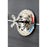 Vintage Double-Handle Pressure Balanced Tub and Shower Faucet