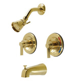 NuvoFusion Double-Handle Pressure Balanced Tub and Shower Faucet