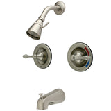 Vintage Double-Handle Pressure Balanced Tub and Shower Faucet