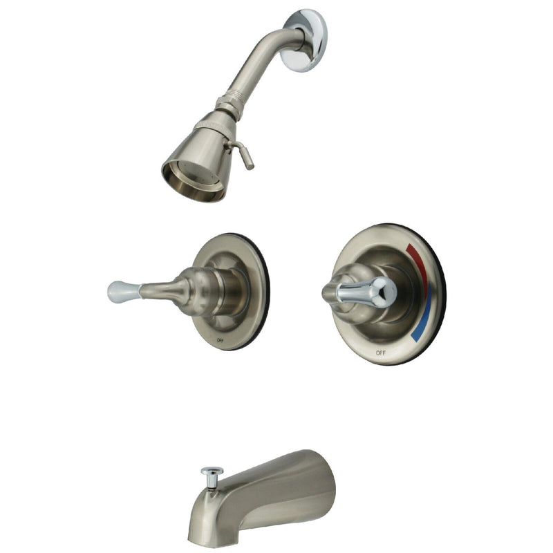 Magellan Double-Handle Pressure Balanced Tub and Shower Faucet