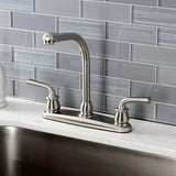 Restoration Two-Handle 3-Hole 8" Centerset Kitchen Faucet