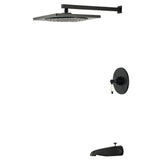 Victorian Single-Handle Pressure Balanced Tub and Shower Faucet