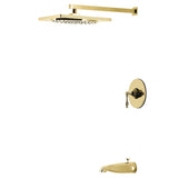 Restoration Single-Handle Pressure Balanced Tub and Shower Faucet