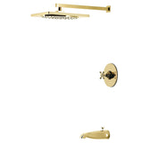 Metropolitan Single-Handle Pressure Balanced Tub and Shower Faucet