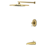 Victorian Single-Handle Pressure Balanced Tub and Shower Faucet