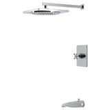 Metropolitan Single-Handle Pressure Balanced Tub and Shower Faucet