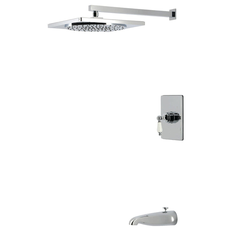 Victorian Single-Handle Pressure Balanced Tub and Shower Faucet