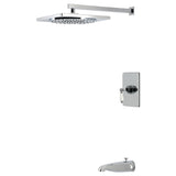 Victorian Single-Handle Pressure Balanced Tub and Shower Faucet