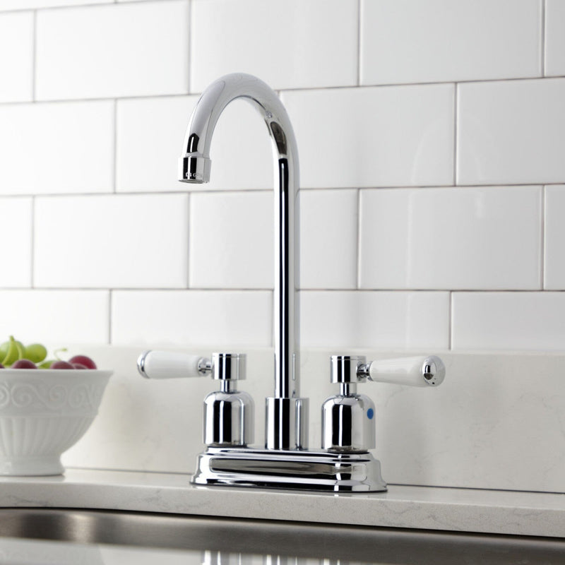Paris Two-Handle 2-Hole Deck Mount Bar Faucet
