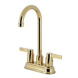 NuvoFusion Two-Handle 2-Hole Deck Mount Bar Faucet