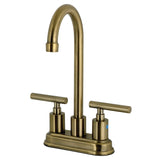 Manhattan Two-Handle 2-Hole Deck Mount Bar Faucet