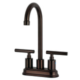 Manhattan Two-Handle 2-Hole Deck Mount Bar Faucet