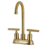 Manhattan Two-Handle 2-Hole Deck Mount Bar Faucet