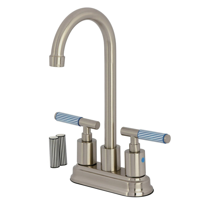 Verona Double-Handle 4-Inch Centerset Bar Faucet