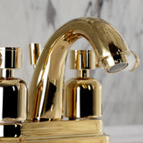 Paris Double-Handle 3-Hole Deck Mount 4-Inch Centerset Bathroom Faucet with Pop-Up Drain