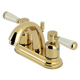 Paris Double-Handle 3-Hole Deck Mount 4-Inch Centerset Bathroom Faucet with Pop-Up Drain