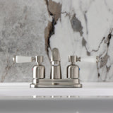Paris Double-Handle 3-Hole Deck Mount 4-Inch Centerset Bathroom Faucet with Pop-Up Drain