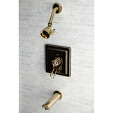 Single-Handle Pressure Balanced Tub and Shower Faucet