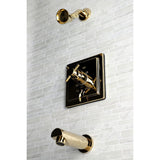 Single-Handle Pressure Balanced Tub and Shower Faucet