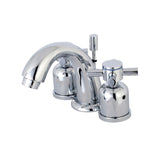 Concord Two-Handle 3-Hole Deck Mount Widespread Bathroom Faucet with Pop-Up Drain