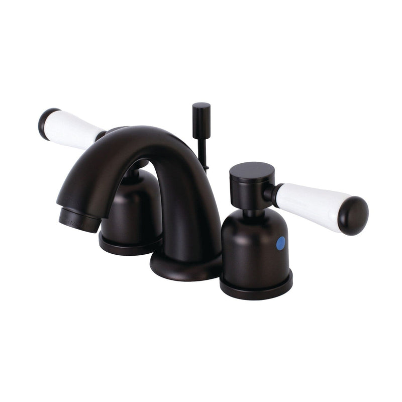 Paris Two-Handle 3-Hole Deck Mount Widespread Bathroom Faucet with Pop-Up Drain