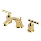 Manhattan Two-Handle 3-Hole Deck Mount Widespread Bathroom Faucet with Retail Pop-Up Drain